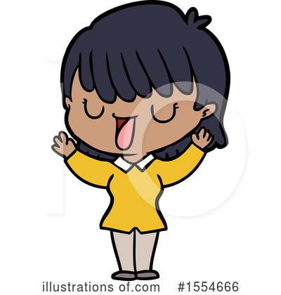 Royalty-Free (RF) Girl Clipart Illustration by lineartestpilot - Stock Sample #1554666