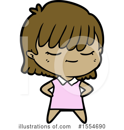 Royalty-Free (RF) Girl Clipart Illustration by lineartestpilot - Stock Sample #1554690