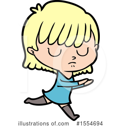 Royalty-Free (RF) Girl Clipart Illustration by lineartestpilot - Stock Sample #1554694