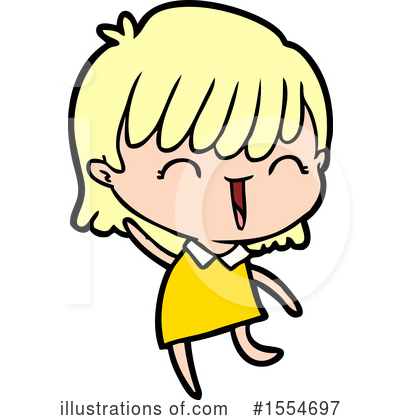 Royalty-Free (RF) Girl Clipart Illustration by lineartestpilot - Stock Sample #1554697