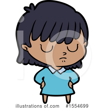 Royalty-Free (RF) Girl Clipart Illustration by lineartestpilot - Stock Sample #1554699