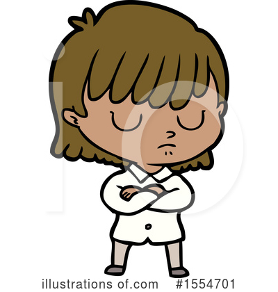 Royalty-Free (RF) Girl Clipart Illustration by lineartestpilot - Stock Sample #1554701