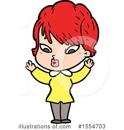Royalty-Free (RF) Girl Clipart Illustration by lineartestpilot - Stock Sample #1554703