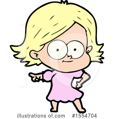 Royalty-Free (RF) Girl Clipart Illustration by lineartestpilot - Stock Sample #1554704