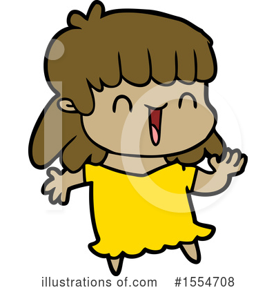 Royalty-Free (RF) Girl Clipart Illustration by lineartestpilot - Stock Sample #1554708