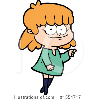 Royalty-Free (RF) Girl Clipart Illustration by lineartestpilot - Stock Sample #1554717