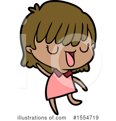Royalty-Free (RF) Girl Clipart Illustration by lineartestpilot - Stock Sample #1554719