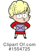 Girl Clipart #1554725 by lineartestpilot