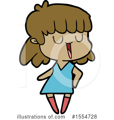 Royalty-Free (RF) Girl Clipart Illustration by lineartestpilot - Stock Sample #1554728