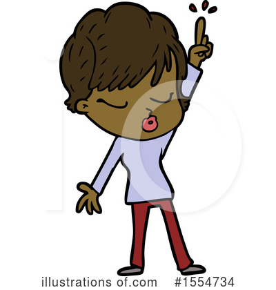 Royalty-Free (RF) Girl Clipart Illustration by lineartestpilot - Stock Sample #1554734
