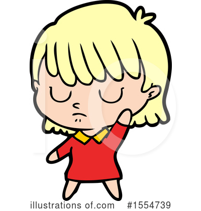 Royalty-Free (RF) Girl Clipart Illustration by lineartestpilot - Stock Sample #1554739