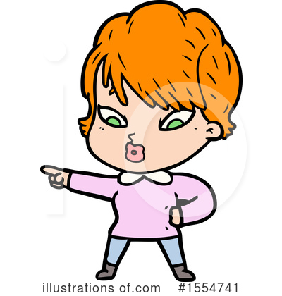 Royalty-Free (RF) Girl Clipart Illustration by lineartestpilot - Stock Sample #1554741