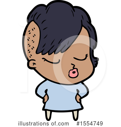 Royalty-Free (RF) Girl Clipart Illustration by lineartestpilot - Stock Sample #1554749