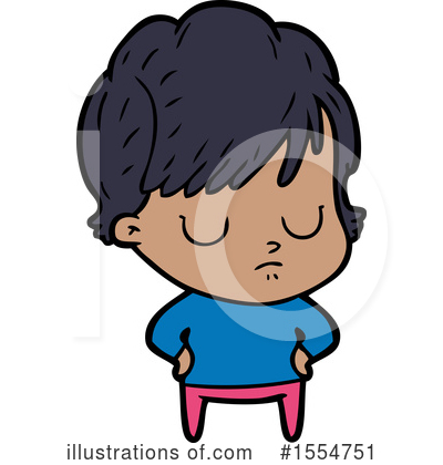 Royalty-Free (RF) Girl Clipart Illustration by lineartestpilot - Stock Sample #1554751