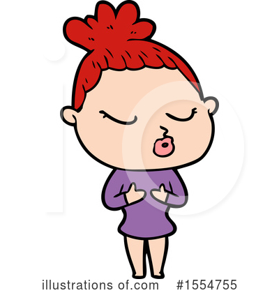 Royalty-Free (RF) Girl Clipart Illustration by lineartestpilot - Stock Sample #1554755