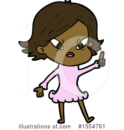 Royalty-Free (RF) Girl Clipart Illustration by lineartestpilot - Stock Sample #1554761