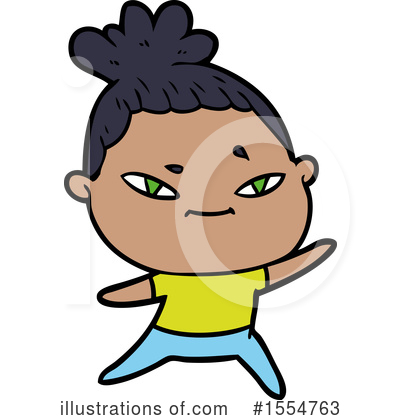 Royalty-Free (RF) Girl Clipart Illustration by lineartestpilot - Stock Sample #1554763