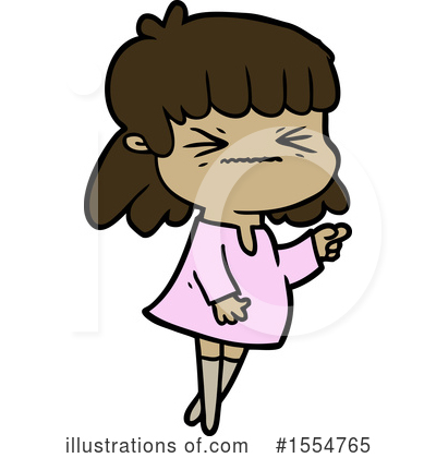 Royalty-Free (RF) Girl Clipart Illustration by lineartestpilot - Stock Sample #1554765