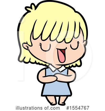 Royalty-Free (RF) Girl Clipart Illustration by lineartestpilot - Stock Sample #1554767