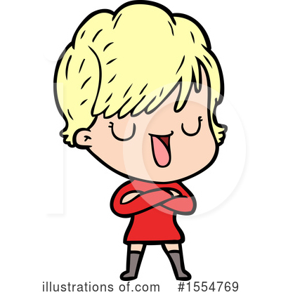 Royalty-Free (RF) Girl Clipart Illustration by lineartestpilot - Stock Sample #1554769