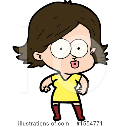 Royalty-Free (RF) Girl Clipart Illustration by lineartestpilot - Stock Sample #1554771