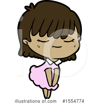Royalty-Free (RF) Girl Clipart Illustration by lineartestpilot - Stock Sample #1554774