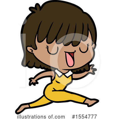 Royalty-Free (RF) Girl Clipart Illustration by lineartestpilot - Stock Sample #1554777