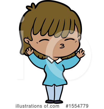 Royalty-Free (RF) Girl Clipart Illustration by lineartestpilot - Stock Sample #1554779