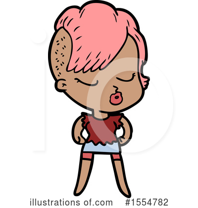 Royalty-Free (RF) Girl Clipart Illustration by lineartestpilot - Stock Sample #1554782