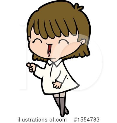 Royalty-Free (RF) Girl Clipart Illustration by lineartestpilot - Stock Sample #1554783
