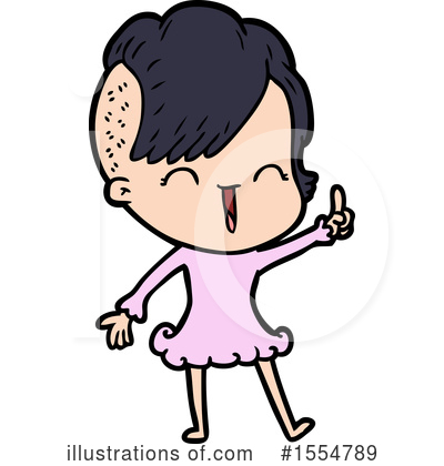 Royalty-Free (RF) Girl Clipart Illustration by lineartestpilot - Stock Sample #1554789