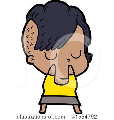 Royalty-Free (RF) Girl Clipart Illustration by lineartestpilot - Stock Sample #1554792