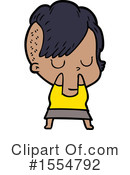 Girl Clipart #1554792 by lineartestpilot