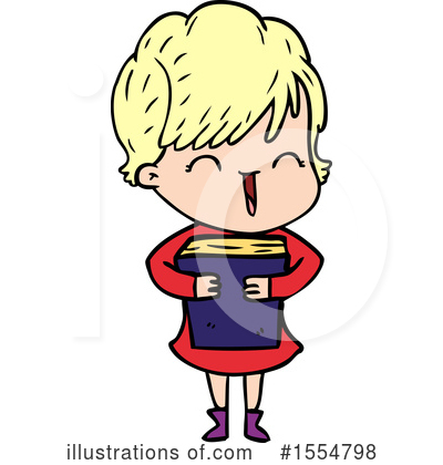 Royalty-Free (RF) Girl Clipart Illustration by lineartestpilot - Stock Sample #1554798