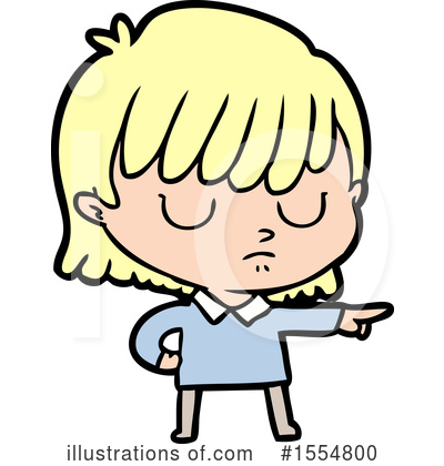 Royalty-Free (RF) Girl Clipart Illustration by lineartestpilot - Stock Sample #1554800