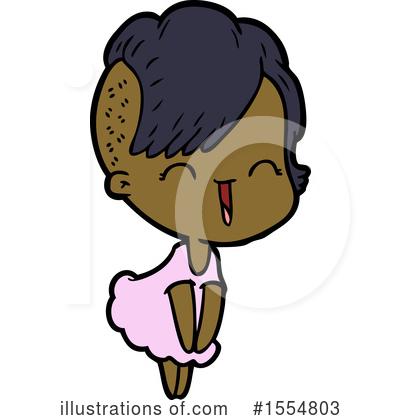 Royalty-Free (RF) Girl Clipart Illustration by lineartestpilot - Stock Sample #1554803