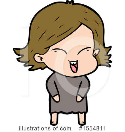 Royalty-Free (RF) Girl Clipart Illustration by lineartestpilot - Stock Sample #1554811