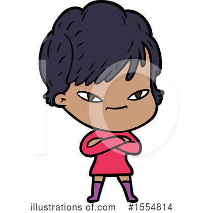 Royalty-Free (RF) Girl Clipart Illustration by lineartestpilot - Stock Sample #1554814