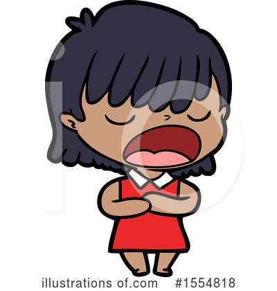 Royalty-Free (RF) Girl Clipart Illustration by lineartestpilot - Stock Sample #1554818
