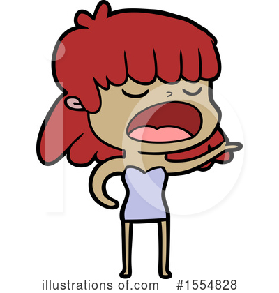 Royalty-Free (RF) Girl Clipart Illustration by lineartestpilot - Stock Sample #1554828