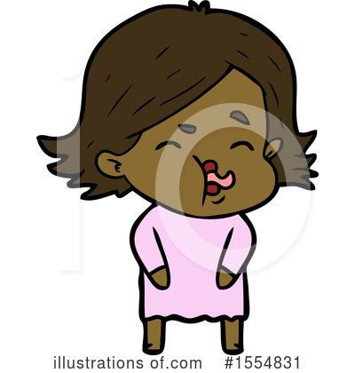Royalty-Free (RF) Girl Clipart Illustration by lineartestpilot - Stock Sample #1554831