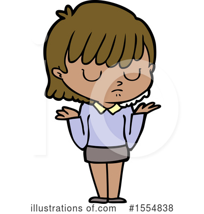 Royalty-Free (RF) Girl Clipart Illustration by lineartestpilot - Stock Sample #1554838