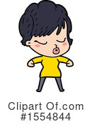 Girl Clipart #1554844 by lineartestpilot