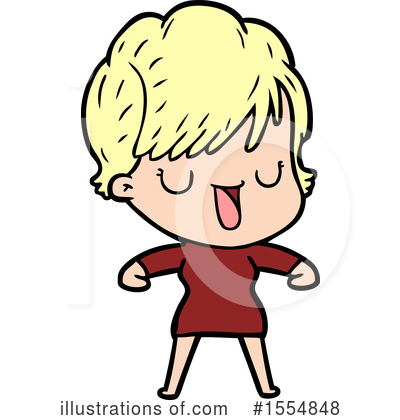 Royalty-Free (RF) Girl Clipart Illustration by lineartestpilot - Stock Sample #1554848