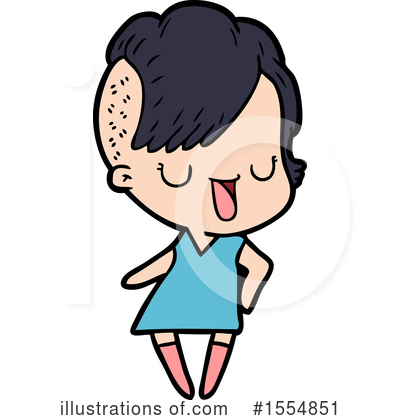 Royalty-Free (RF) Girl Clipart Illustration by lineartestpilot - Stock Sample #1554851