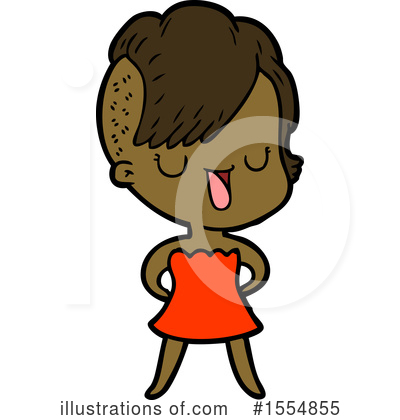 Royalty-Free (RF) Girl Clipart Illustration by lineartestpilot - Stock Sample #1554855