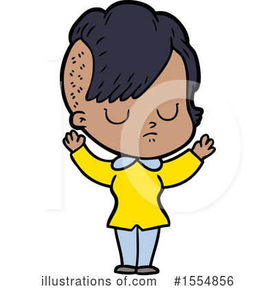Royalty-Free (RF) Girl Clipart Illustration by lineartestpilot - Stock Sample #1554856