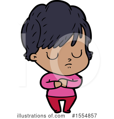 Royalty-Free (RF) Girl Clipart Illustration by lineartestpilot - Stock Sample #1554857