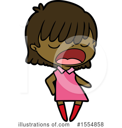 Royalty-Free (RF) Girl Clipart Illustration by lineartestpilot - Stock Sample #1554858