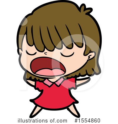 Royalty-Free (RF) Girl Clipart Illustration by lineartestpilot - Stock Sample #1554860